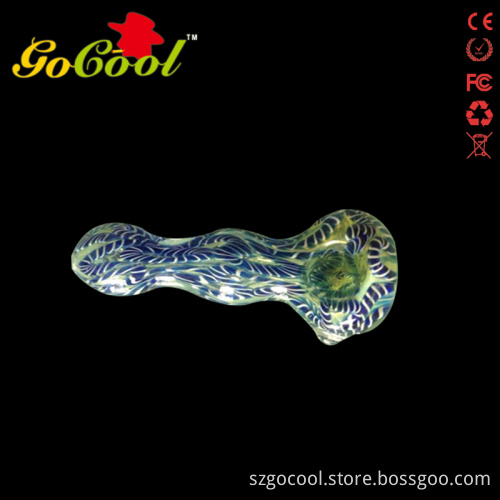 Hot Selling Glass Spoon Pipe Borosilicate Glass Shisha